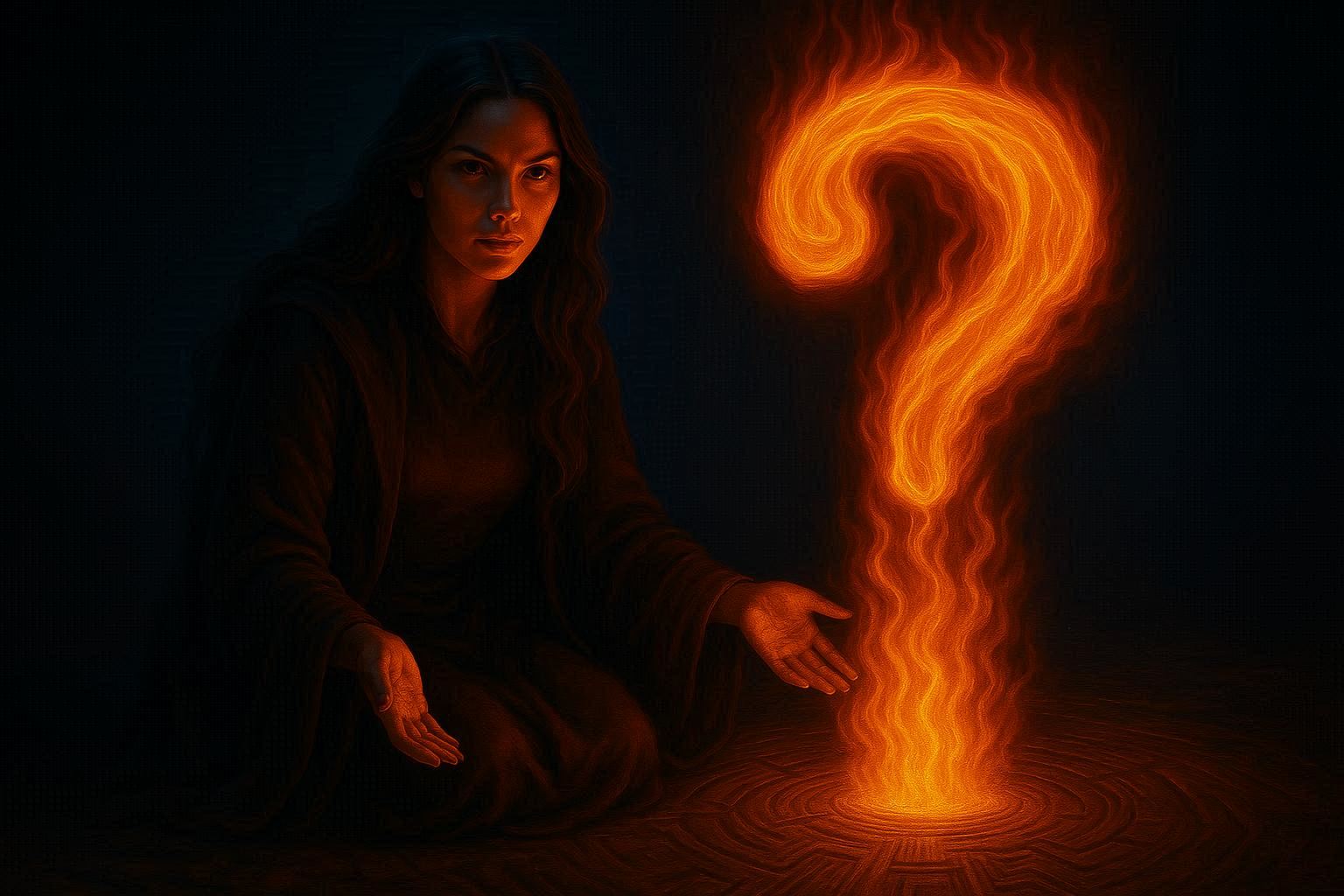THE QUESTIONS OF RUNE.THE UNANSWERED QUESTION. THE FIRST FLAME.